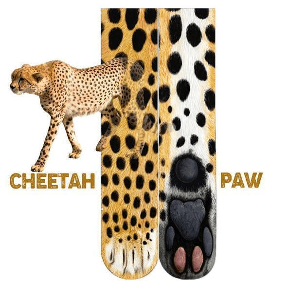 Flurry 3D Animal Paw Choques - [Une taille correspond à tout le monde]