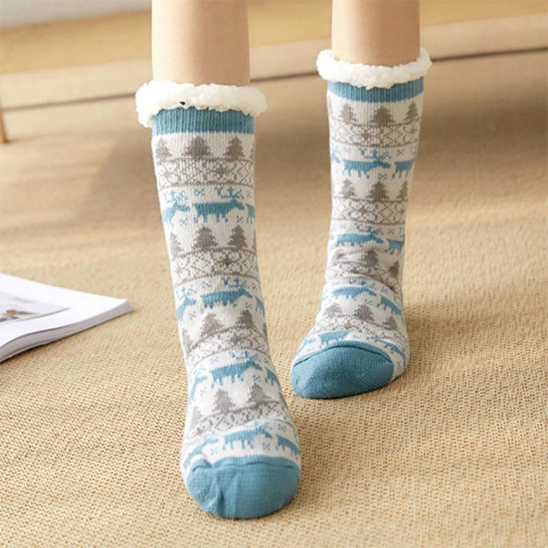 Ultra-Plüsch Weiche Rutschfeste Socken, 1 Paar
