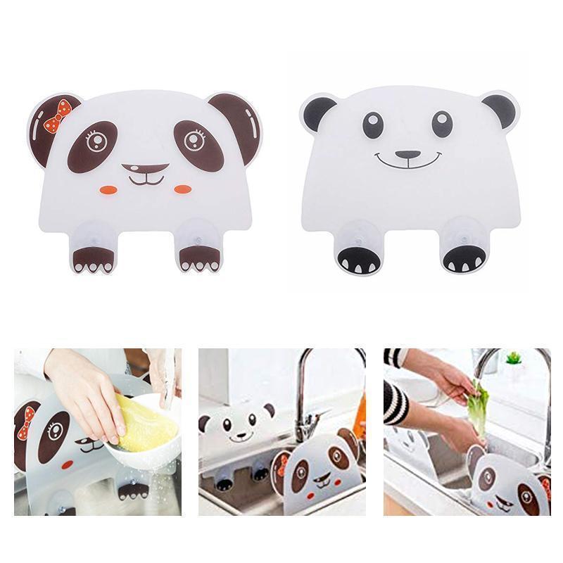 Protezione del lavello della cucina con splash guard panda protezione da cucina