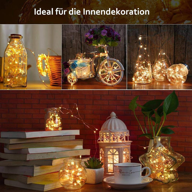 Bouteille LED Light Cork Cork DIY Decoration Cadeau