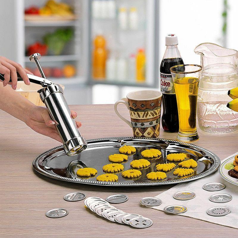 Pro-Press Pressy Pastry Syringe pour le gâteau de bricolage et les biscuits