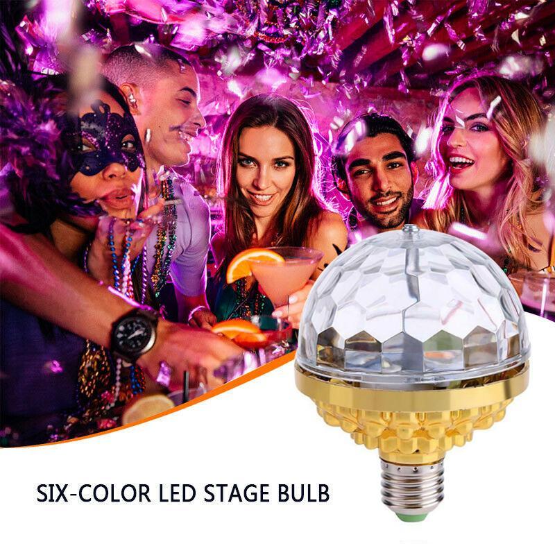 Disco LED Colorful Rotating ampoules