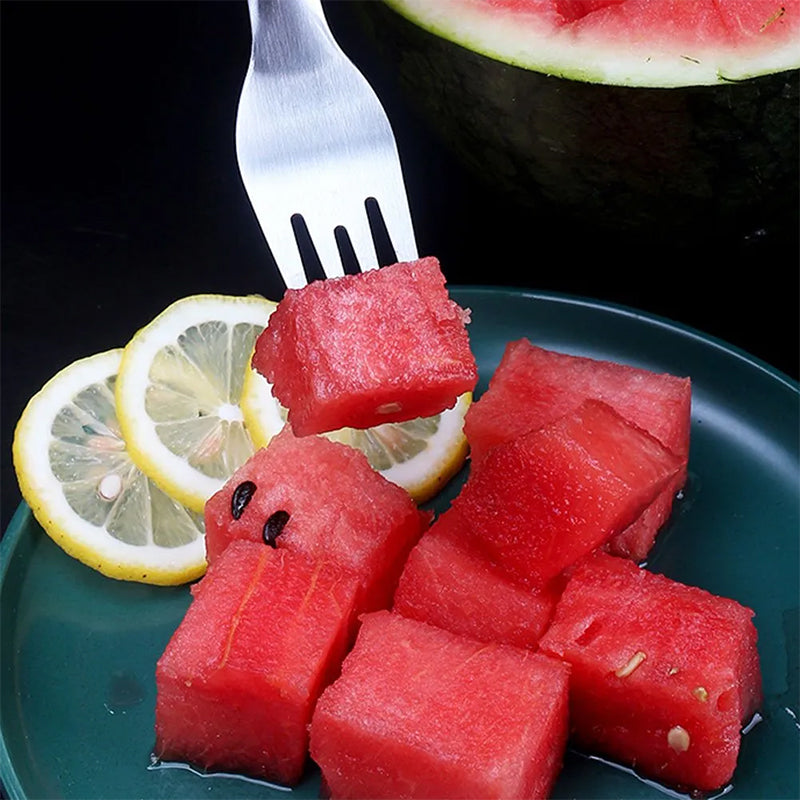 2-in-1 Wassermelonen Gabelschneider