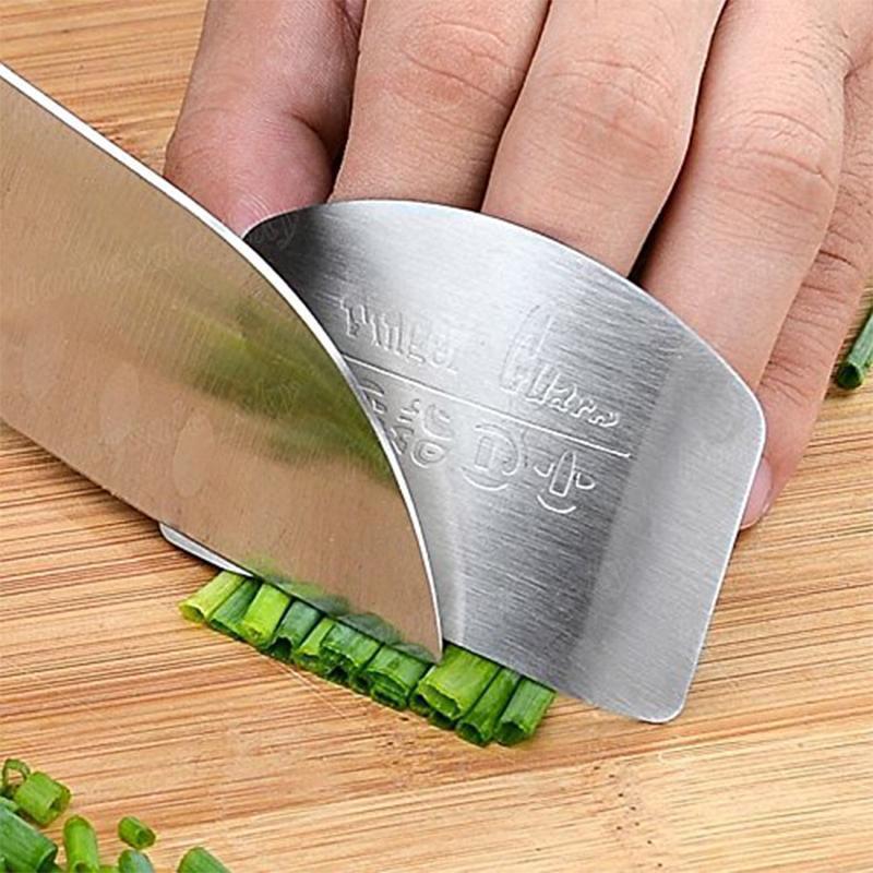 Küchengerät Edelstahl Finger- & Handschutz