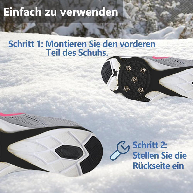 Copertina di scarpe non slittate universali per le racchette da neve per inverno