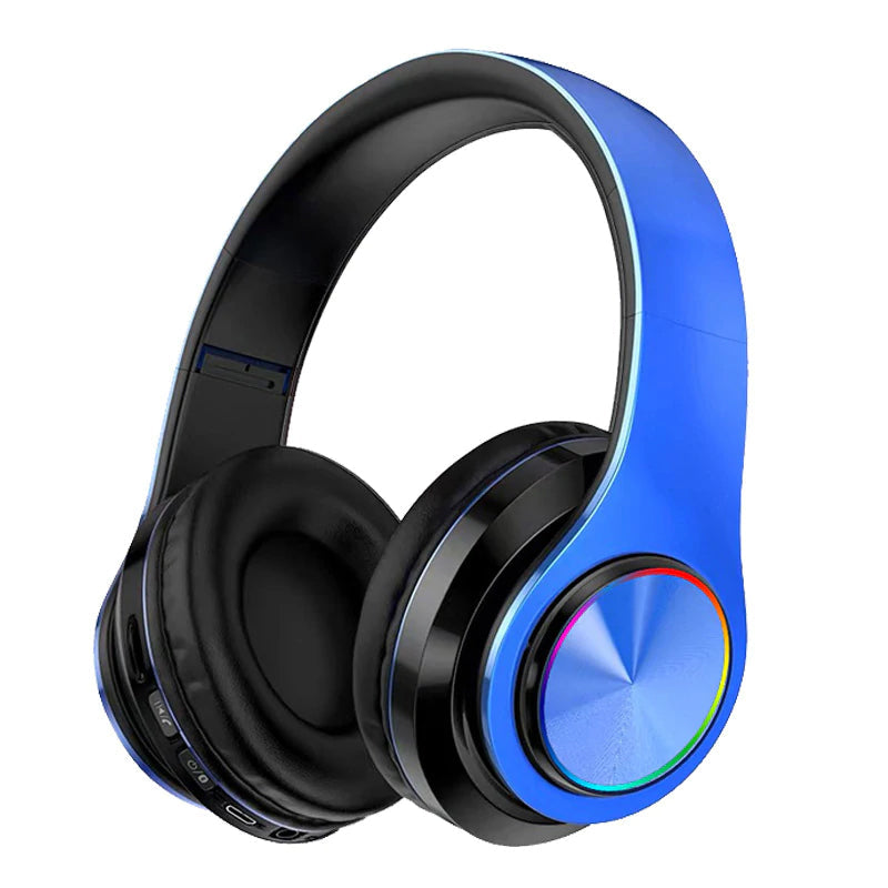 Over-Ear-Stereo Beleuchtete Bluetooth Kopfhörer