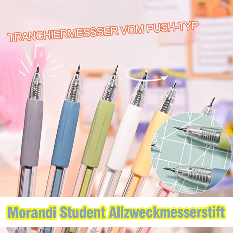 Morandi Cartoon Pattern Student Allzweckmesser Stift